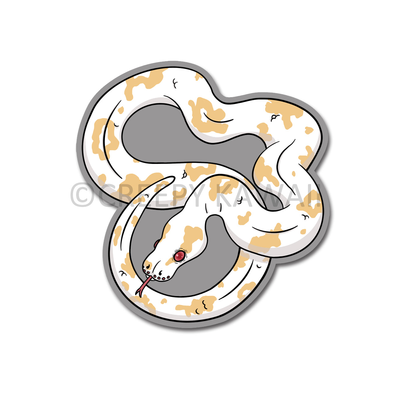 Detail Albino Python Nomer 4