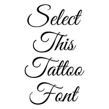 Detail Alphabet Font Tattoo Nomer 14