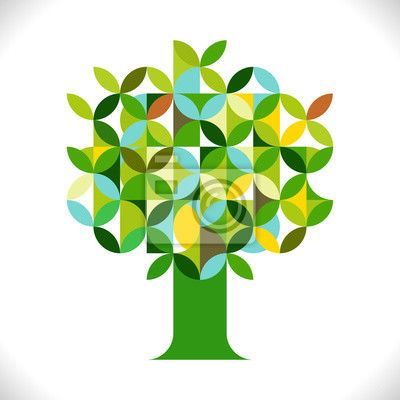 Detail Baum Geometrisch Nomer 5