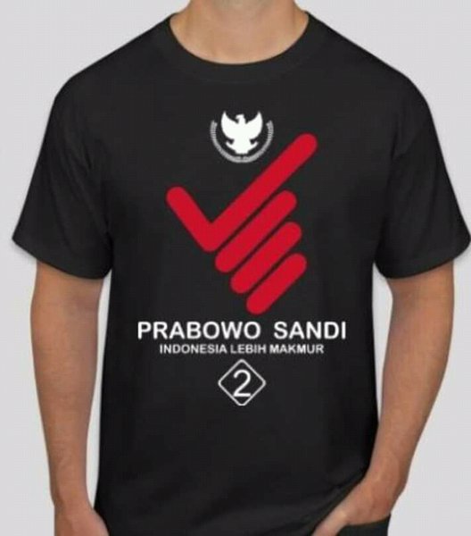 Detail Download Logo Salam Prabowo 2 Jari Nomer 10