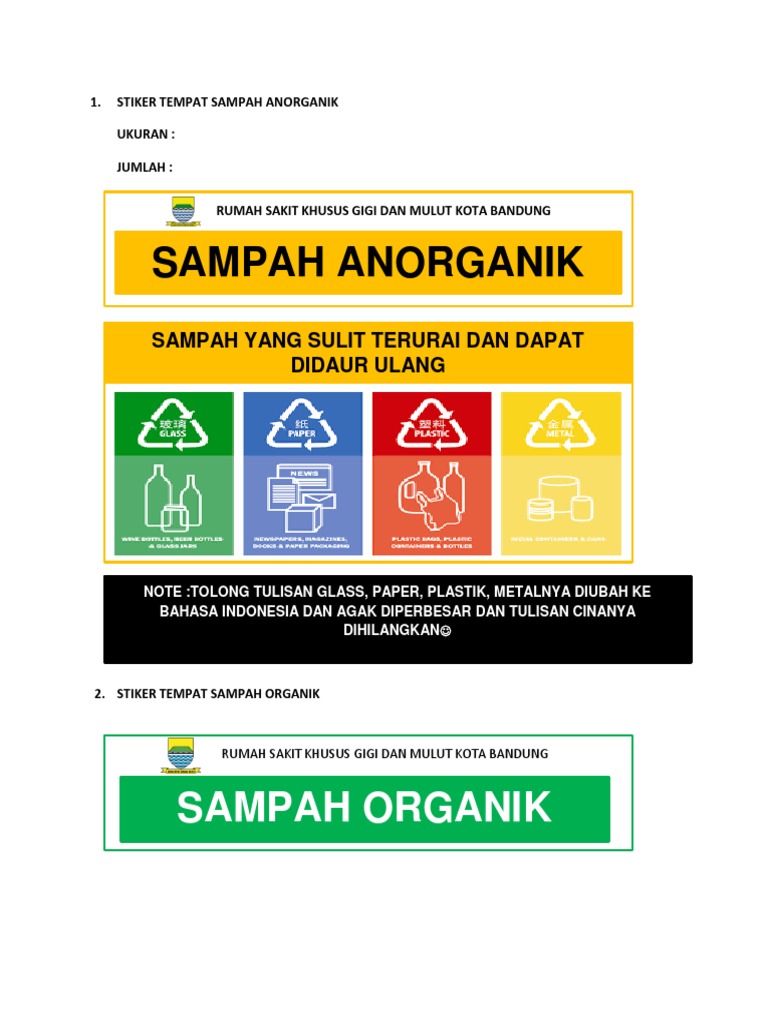 Detail Download Logo Sampah Organik Dan Anorganik Nomer 11