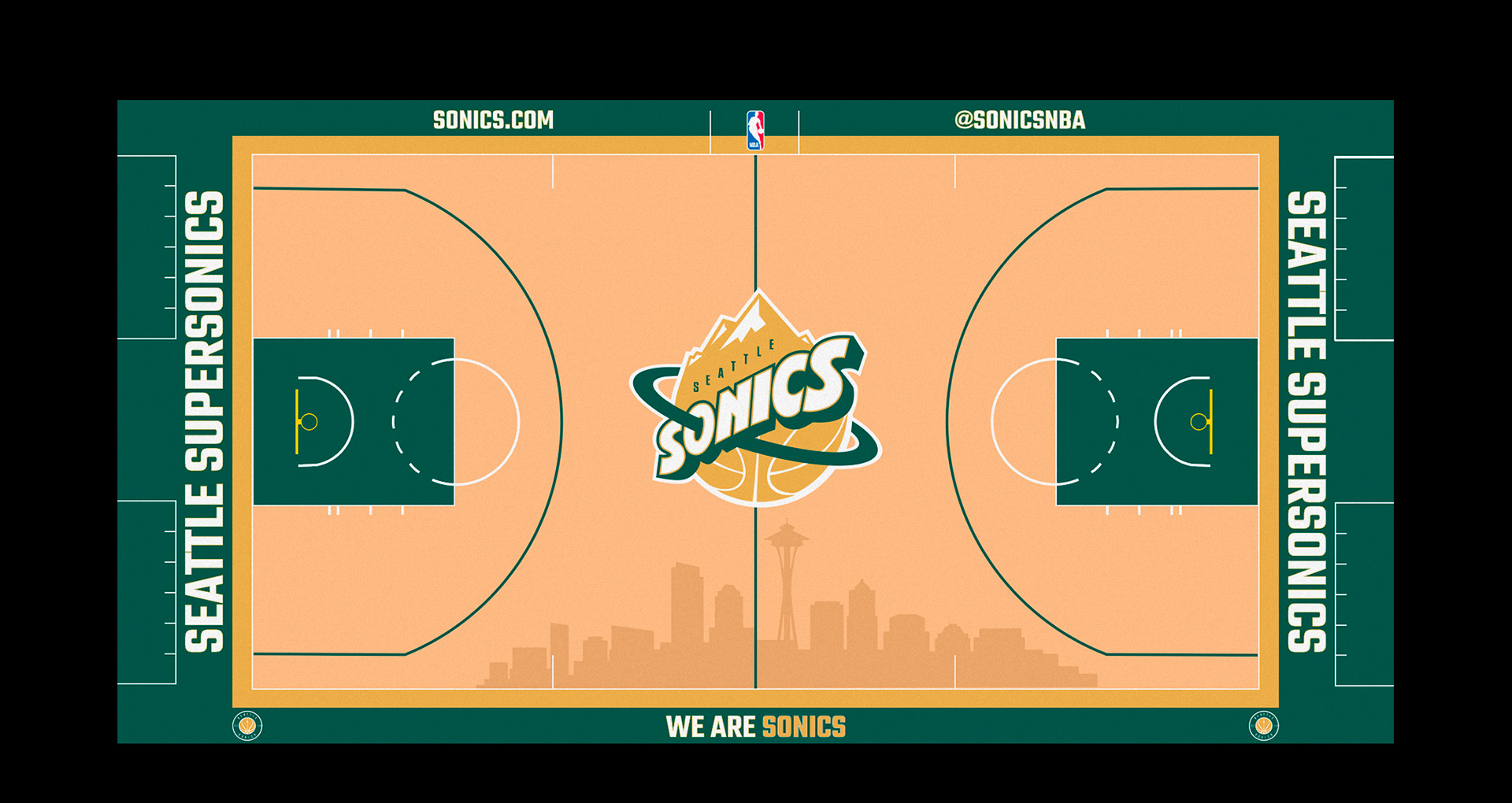 Detail Download Logo Seattle Supersonics Rebrand Nomer 3