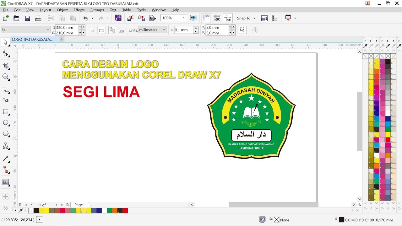 Detail Download Logo Segi Lima Cdr Nomer 32