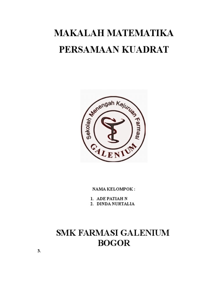 Detail Download Logo Smk Farmasi Galenium Nomer 35