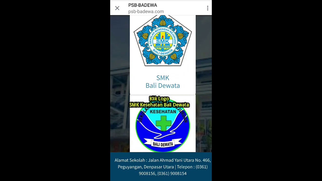 Detail Download Logo Smk Kesehatan Bali Dewata Nomer 6