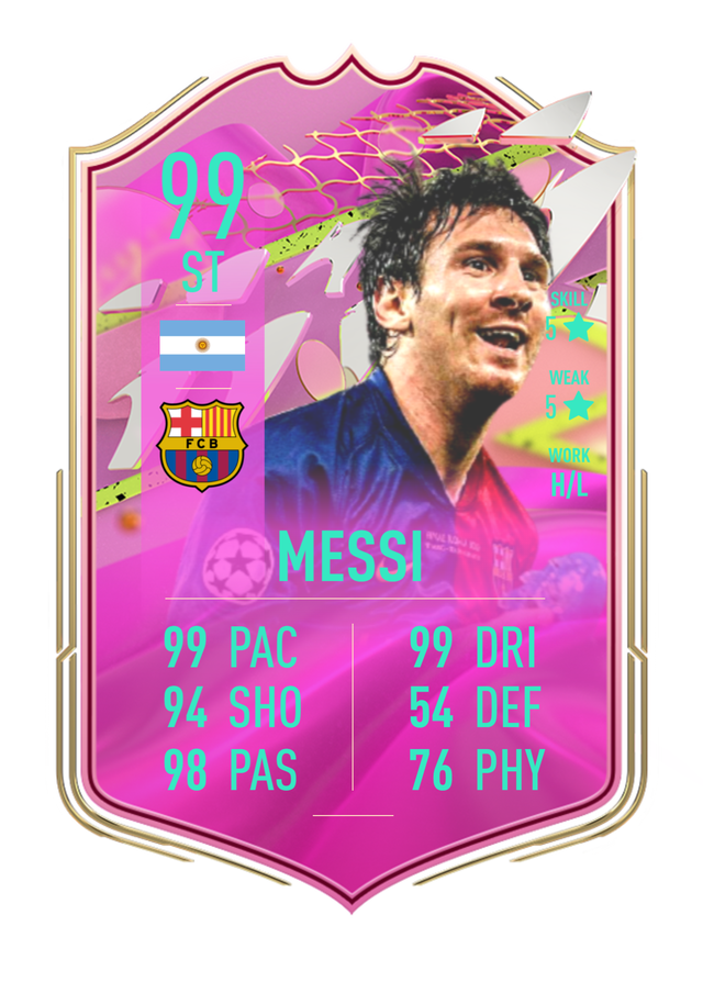 Detail Fifa Messi 99 Nomer 22