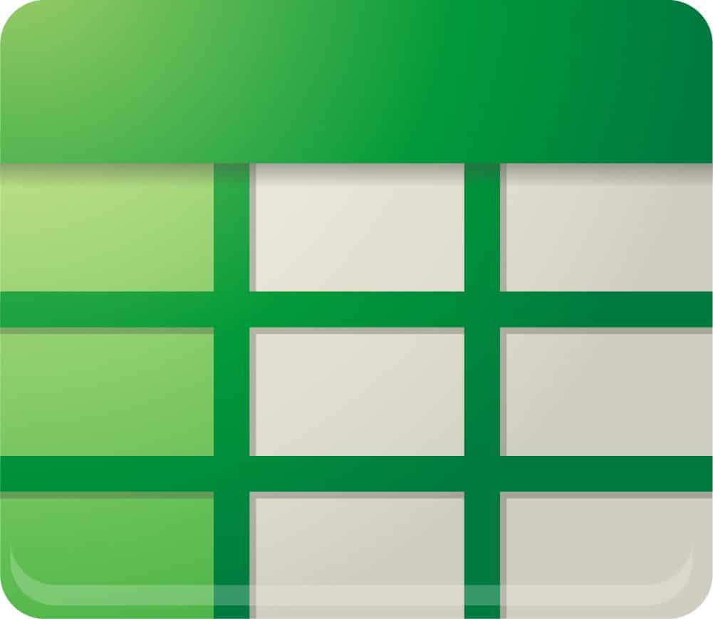 Detail Google Sheets Logo Nomer 16