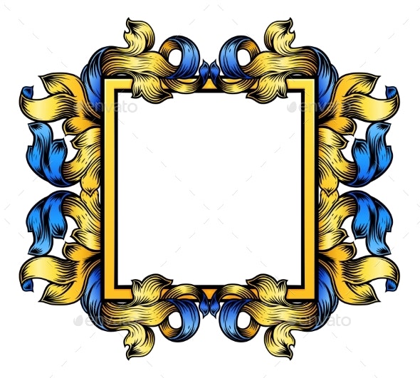 Detail Medieval Picture Frame Nomer 22