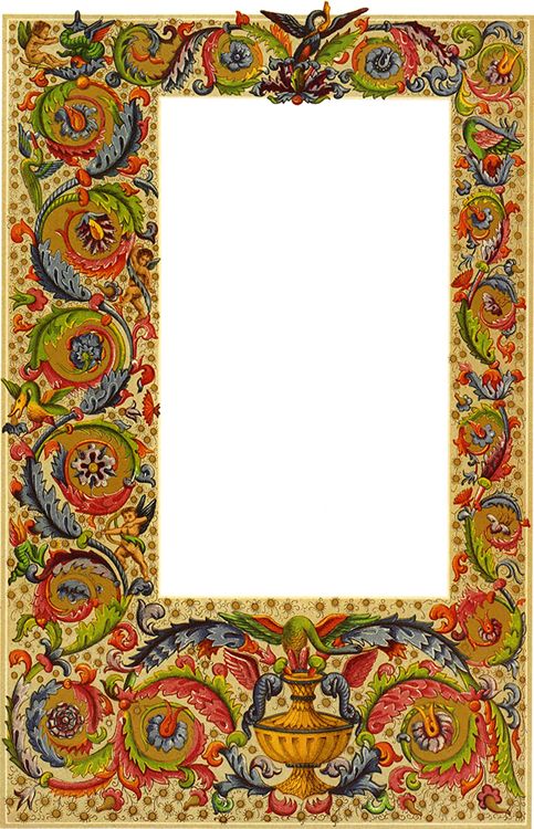 Detail Medieval Picture Frame Nomer 5