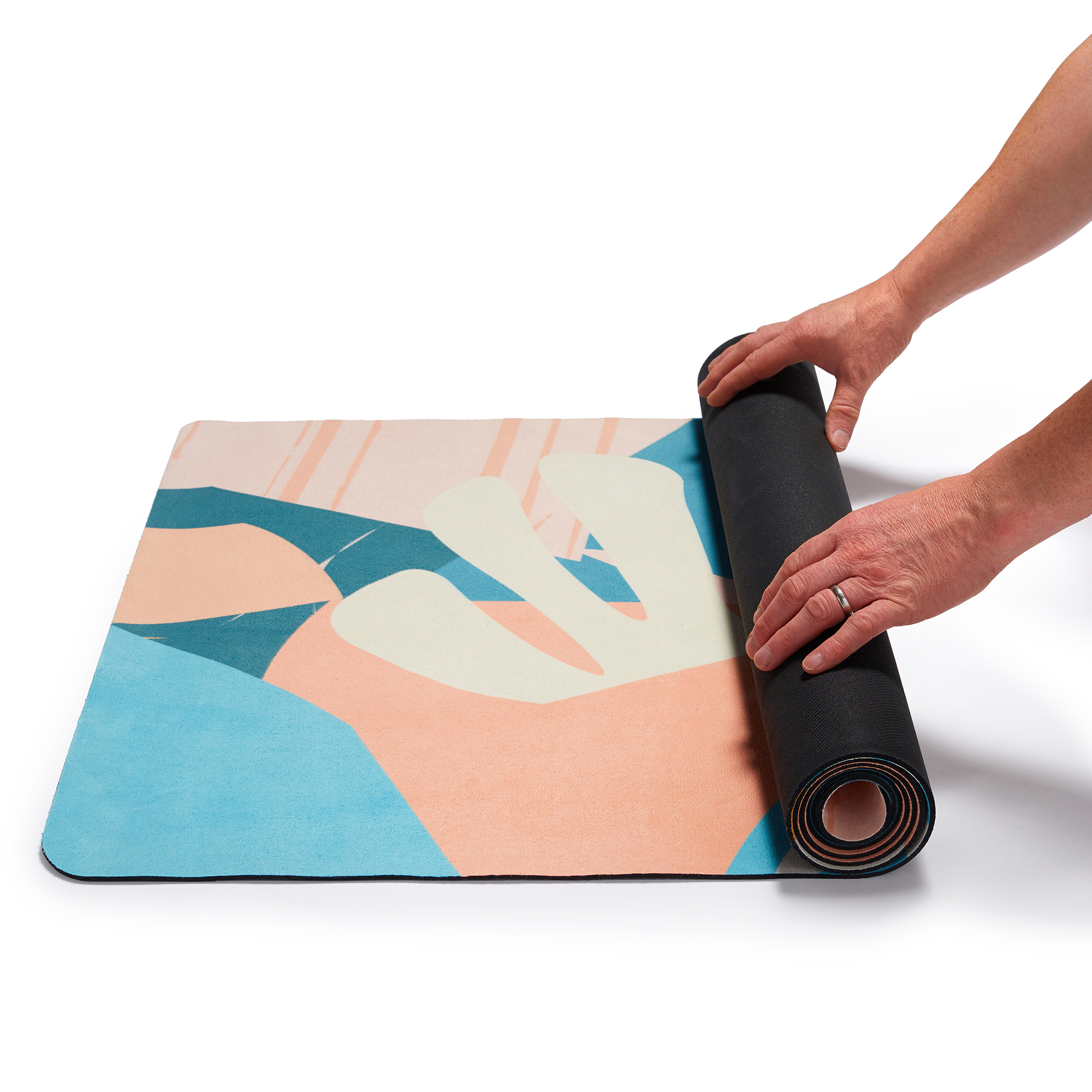 Detail Yogamatte Mit Muster Nomer 13