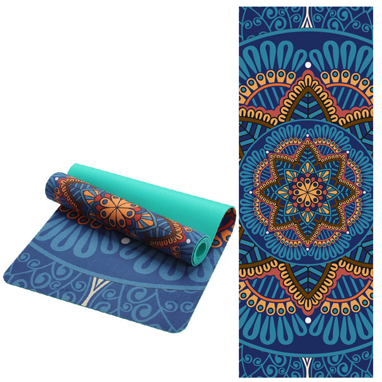 Detail Yogamatte Mit Muster Nomer 2