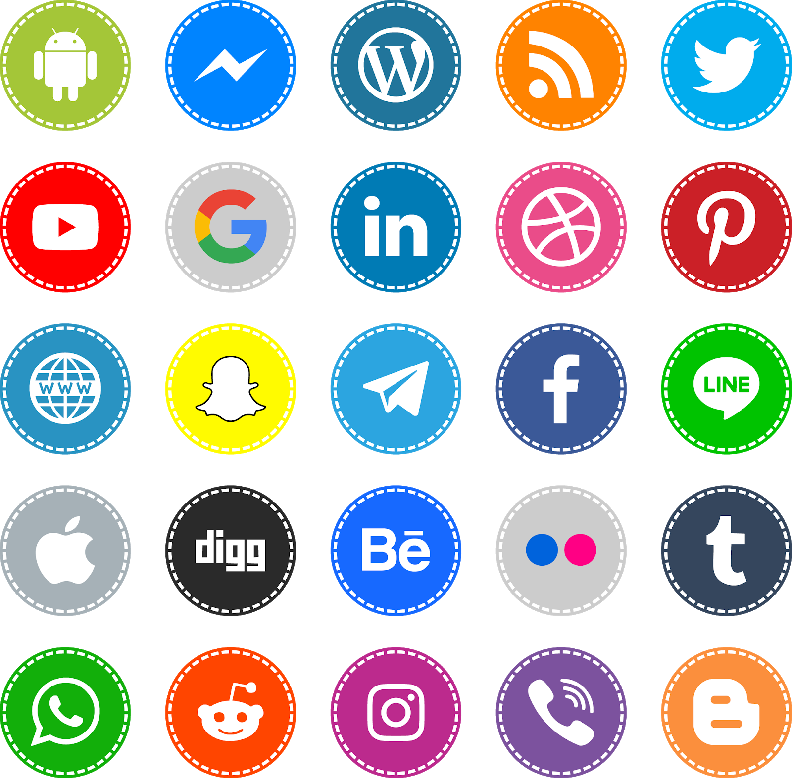 Detail Download Logo Social Media Nomer 27