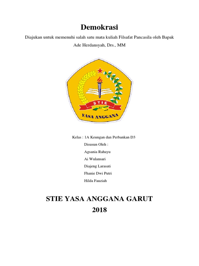 Detail Download Logo Stie Yasa Anggana Nomer 6