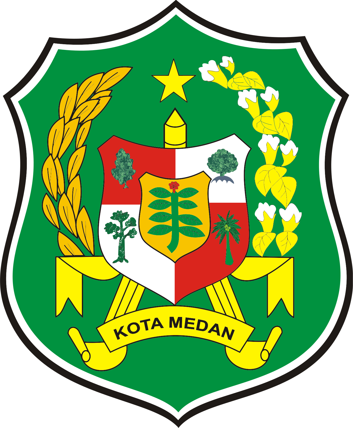 Detail Download Logo Sumatera Utara Hitam Putih Nomer 21