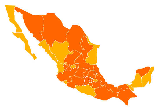 Detail Mexiko Mapa Nomer 5