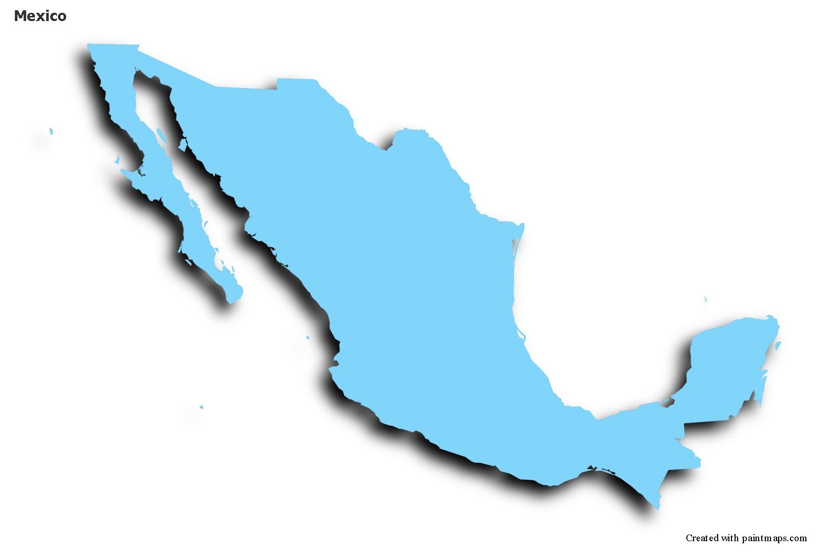 Detail Mexiko Mapa Nomer 12