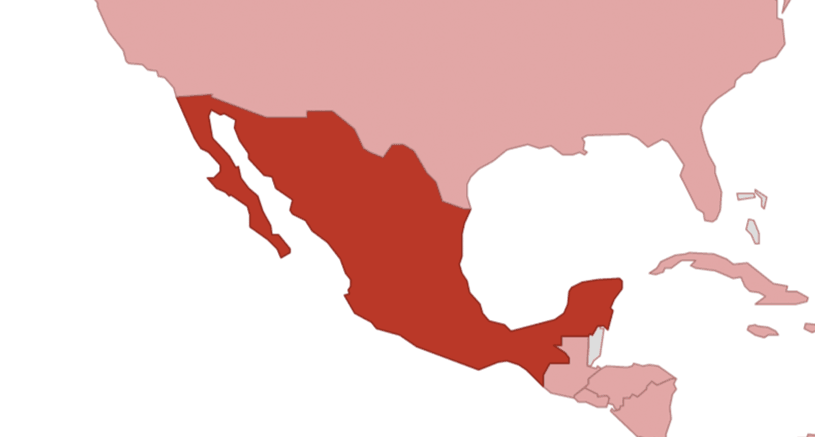 Detail Mexiko Mapa Nomer 17