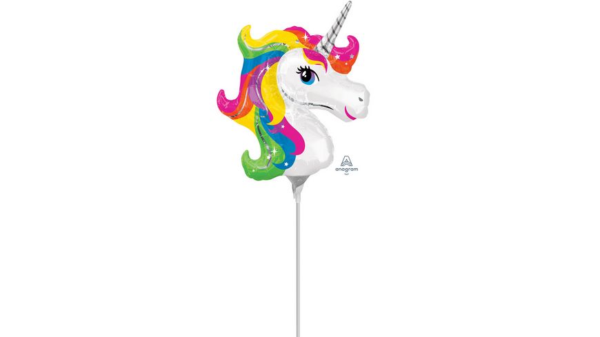 Detail Regenbogenfarbenes Einhorn Nomer 20