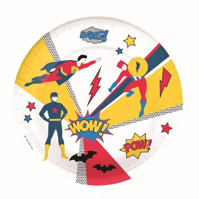 Detail Superhelden Pappteller Nomer 7