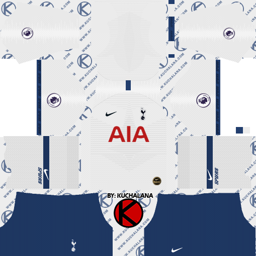 Detail Download Logo Tottenham Dream League Soccer 2019 Nomer 4
