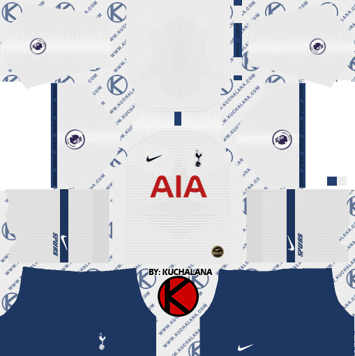 Detail Download Logo Tottenham Dream League Soccer Nomer 8