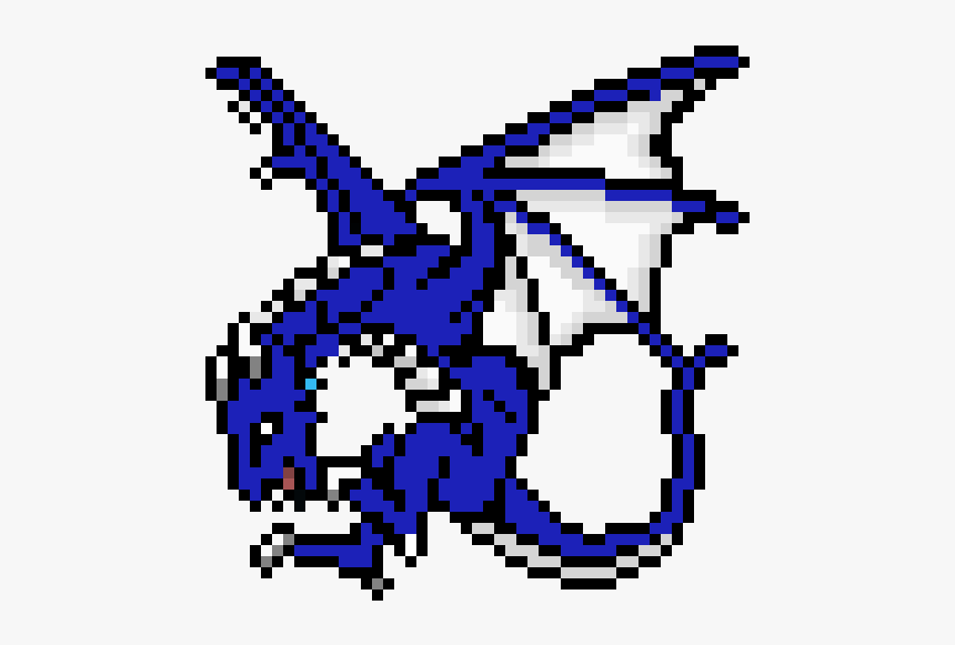 Detail Drache Pixel Art Nomer 10