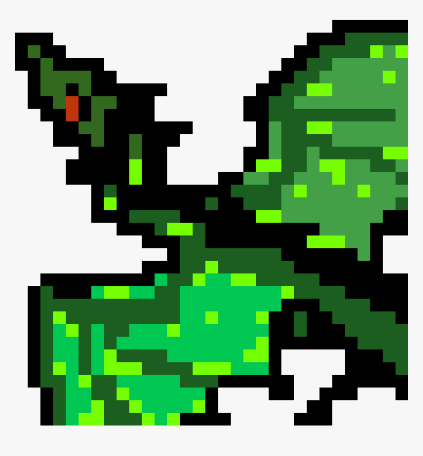 Detail Drache Pixel Art Nomer 15