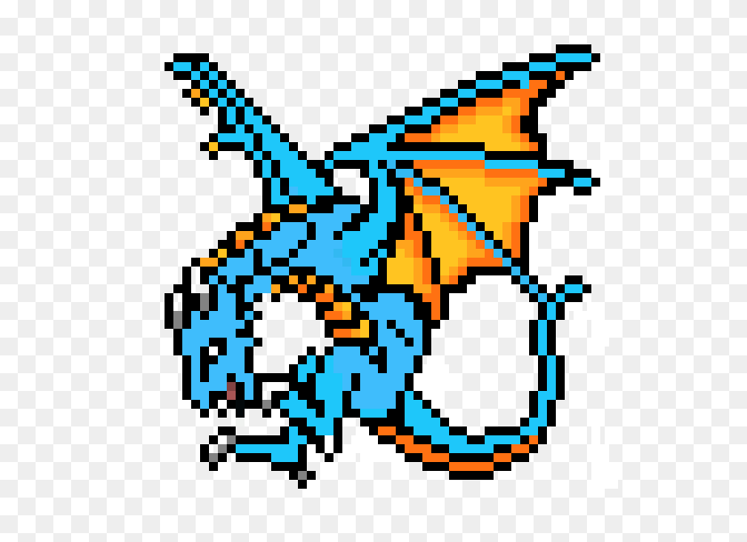 Detail Drache Pixel Art Nomer 20