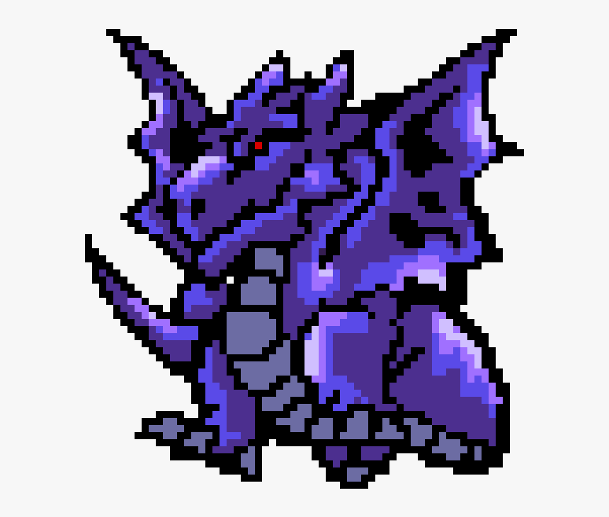 Detail Drache Pixel Art Nomer 24