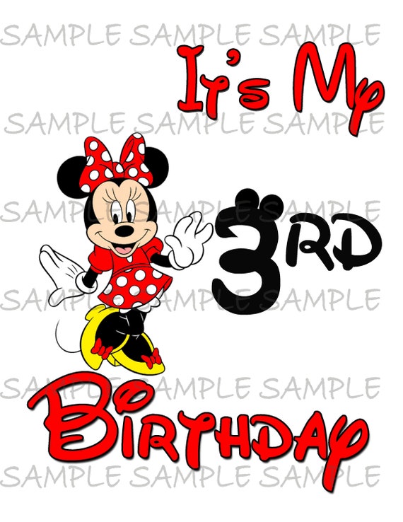 Detail Geburtstag Minnie Mouse Nomer 9