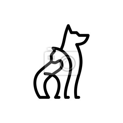 Detail Hund Und Katze Zeichnen Nomer 7