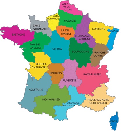 Detail Provence Frankreich Karte Nomer 2