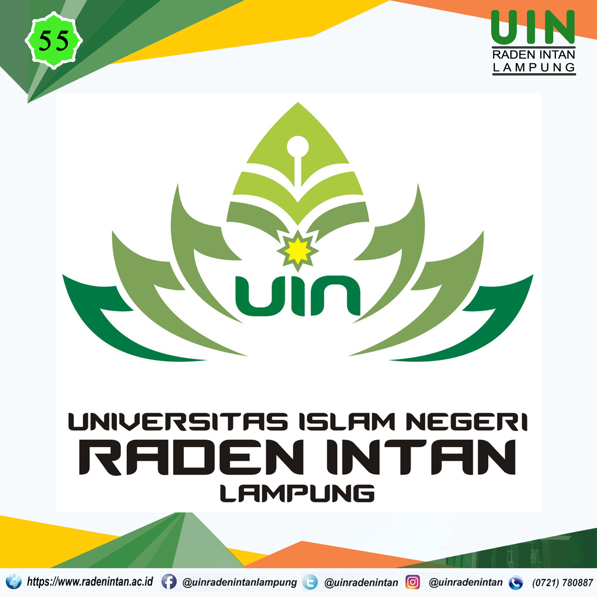 Detail Download Logo Uin Raden Intan Lampung Nomer 17