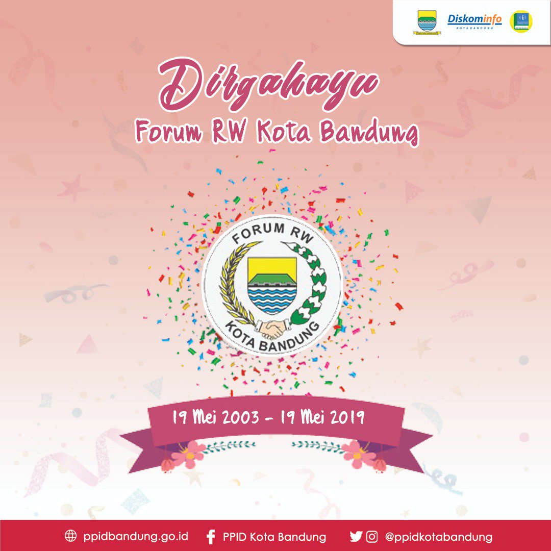 Detail Download Logo Ulang Tahun Kota Bandung 2019 Nomer 46