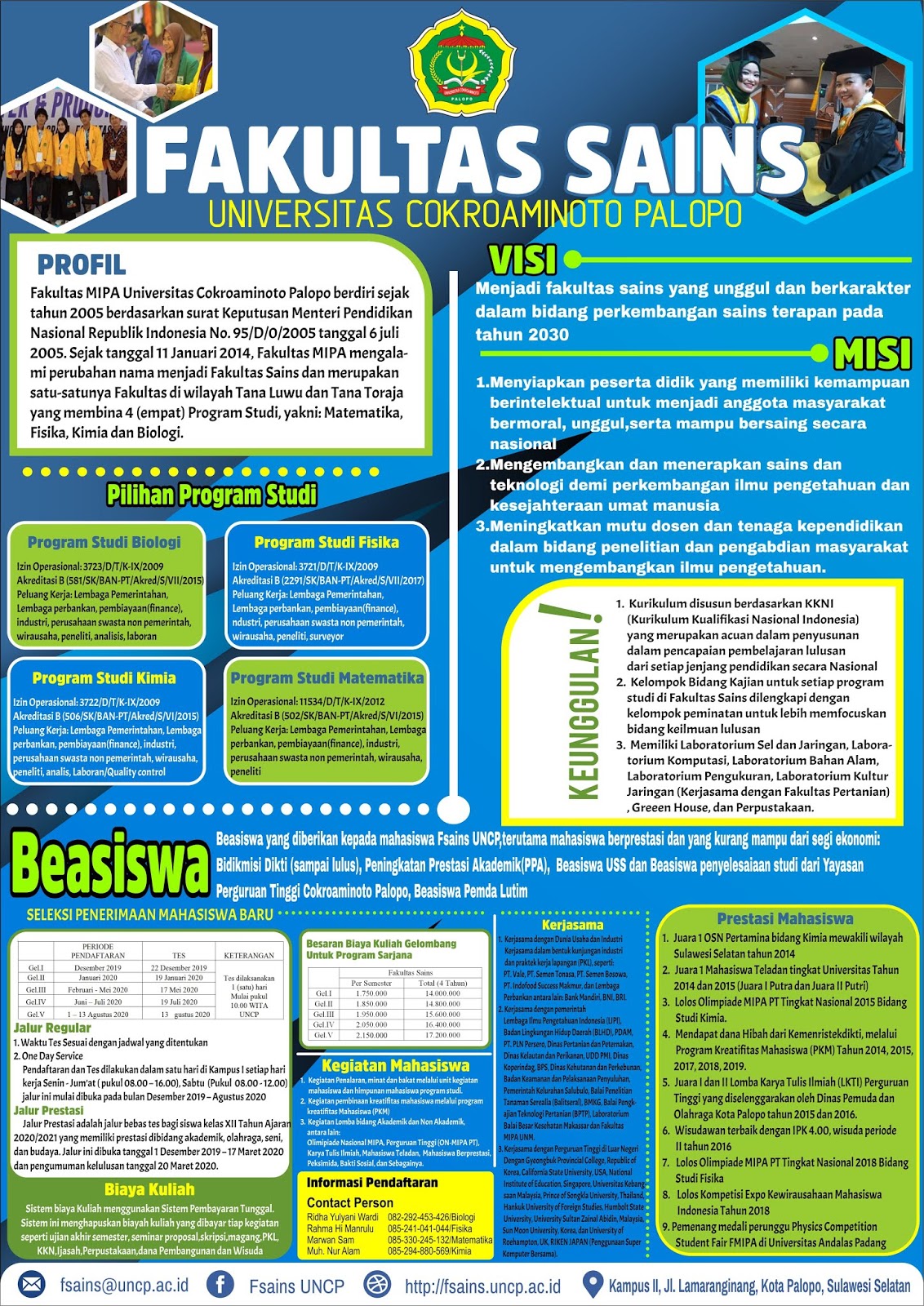 Detail Download Logo Universitas Cokroaminoto Palopo Nomer 35