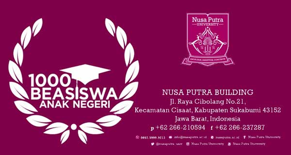 Detail Download Logo Universitas Nusa Putra Nomer 20