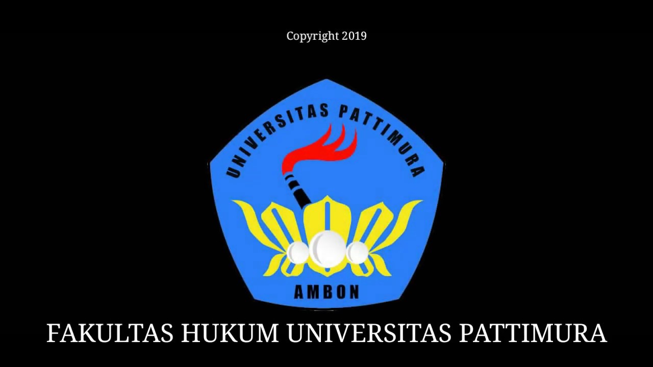 Detail Download Logo Universitas Pattimura Nomer 37