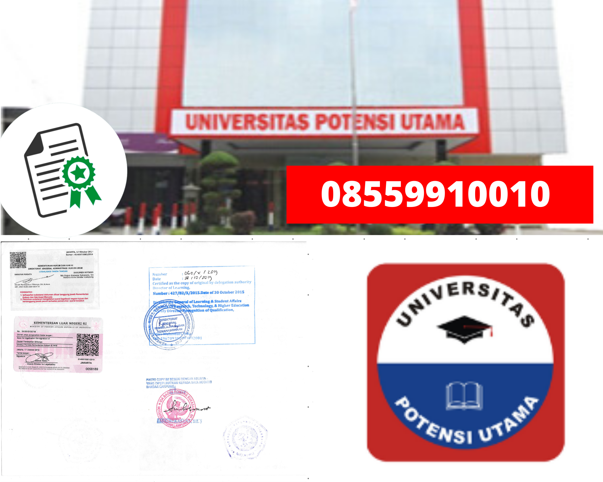 Detail Download Logo Universitas Potensi Utama Nomer 10