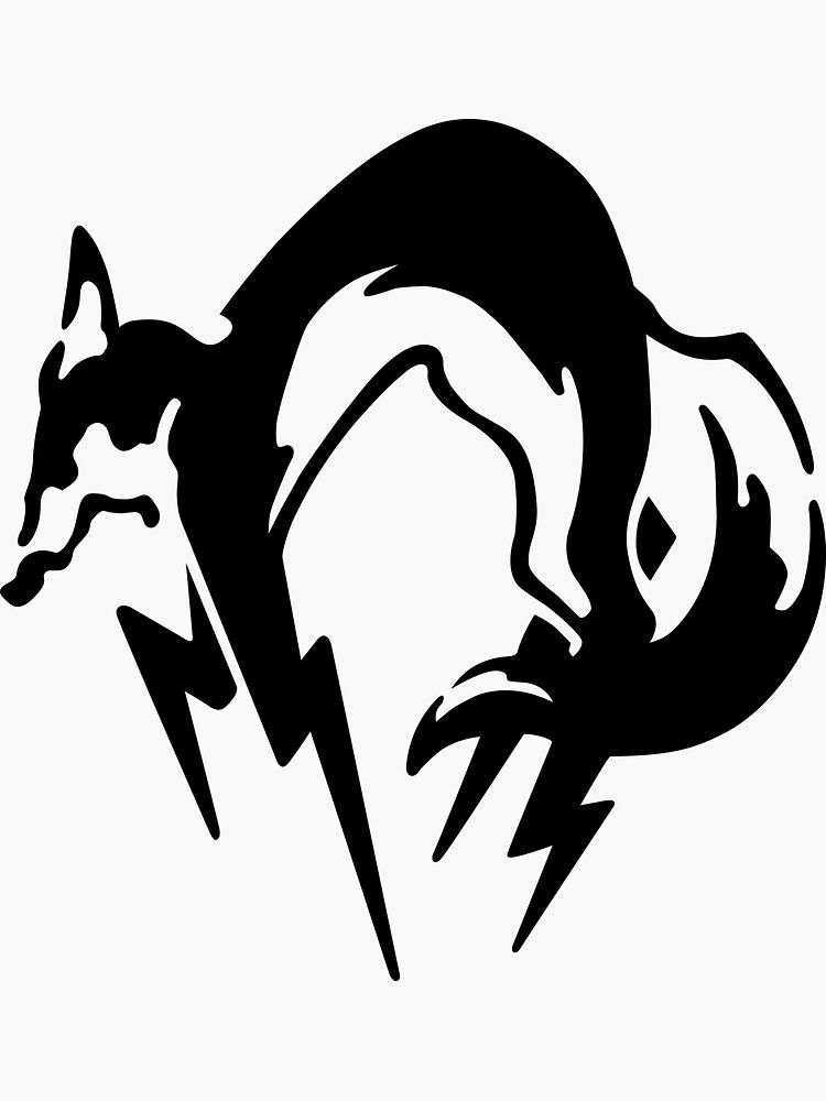 Detail Fox Metal Gear Logo Nomer 19