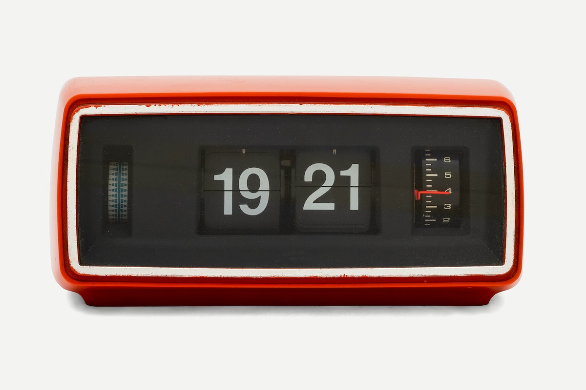 Detail Retro Flip Clock Nomer 2