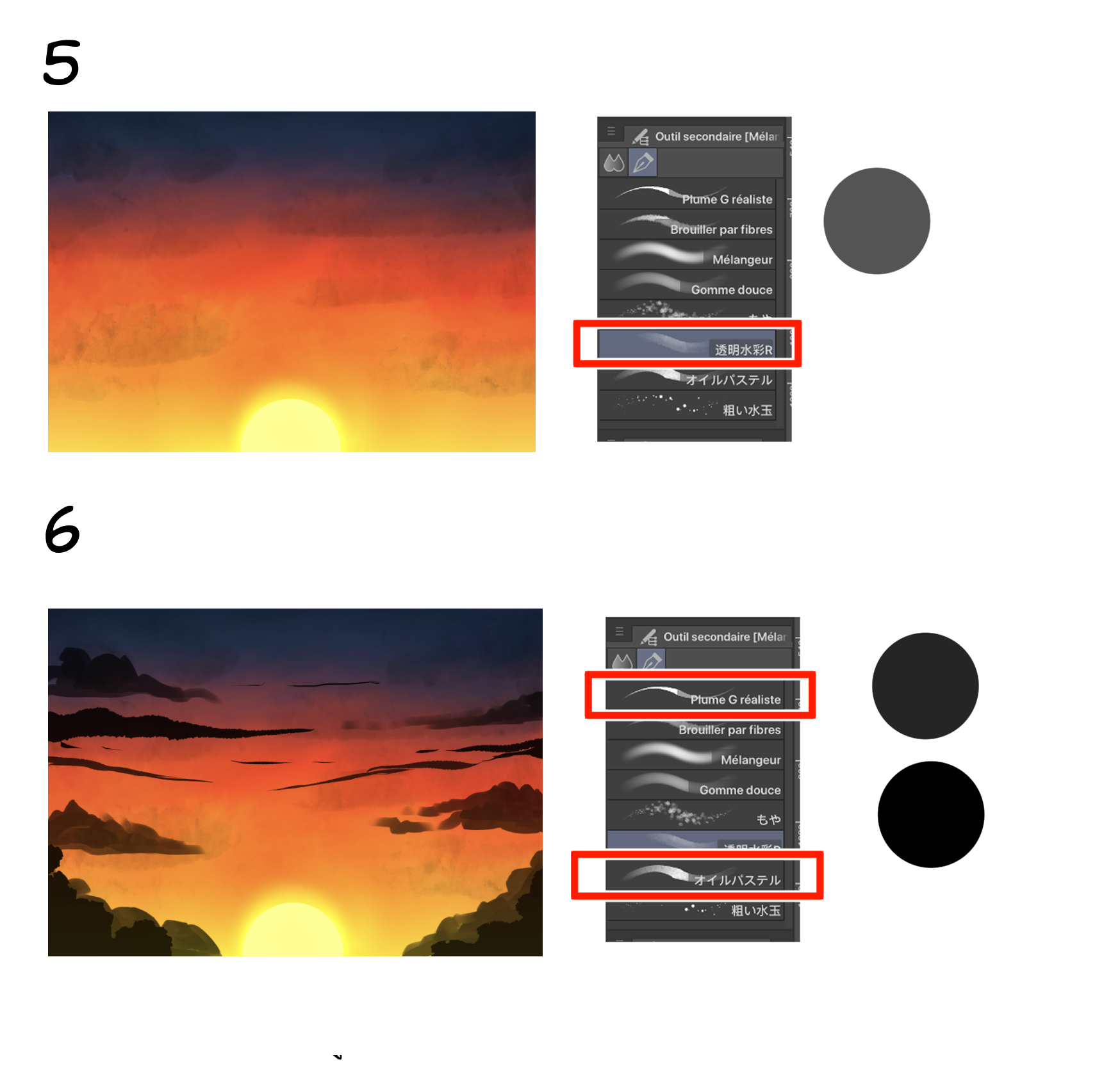 Detail Sonnenuntergang Farbverlauf Nomer 15