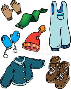 Winter Kleidung Clipart - KibrisPDR