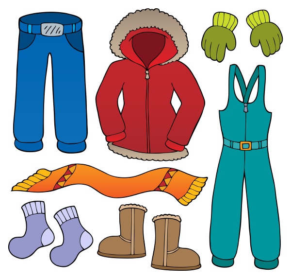 Detail Winter Kleidung Clipart Nomer 3