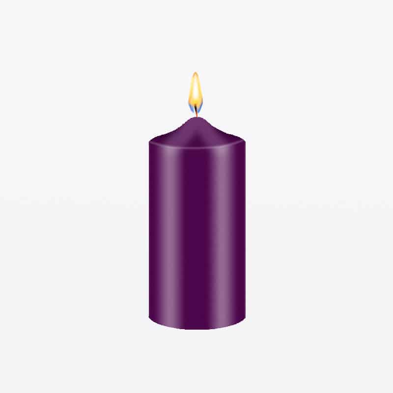 Detail 3 Advent Lila Nomer 10