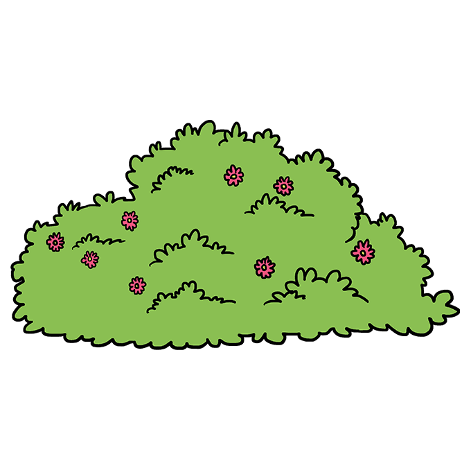 Bush Drawing - KibrisPDR