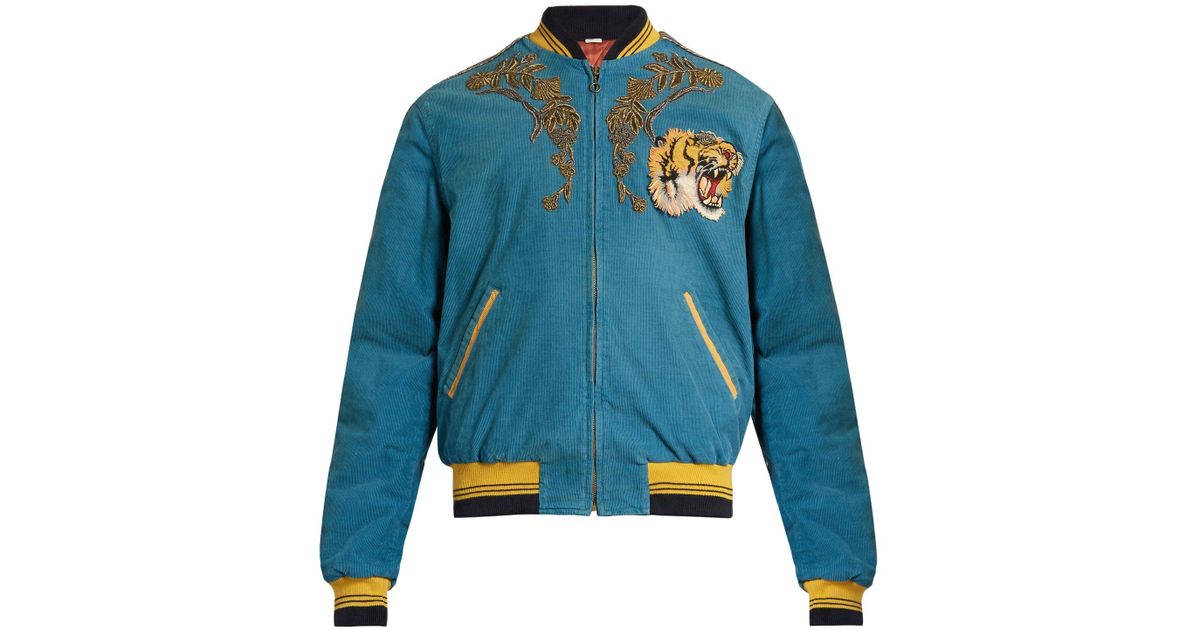 Detail Gucci Tiger Bomber Jacket Nomer 10