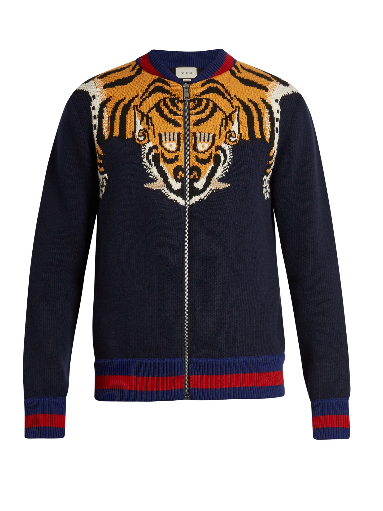 Detail Gucci Tiger Bomber Jacket Nomer 13