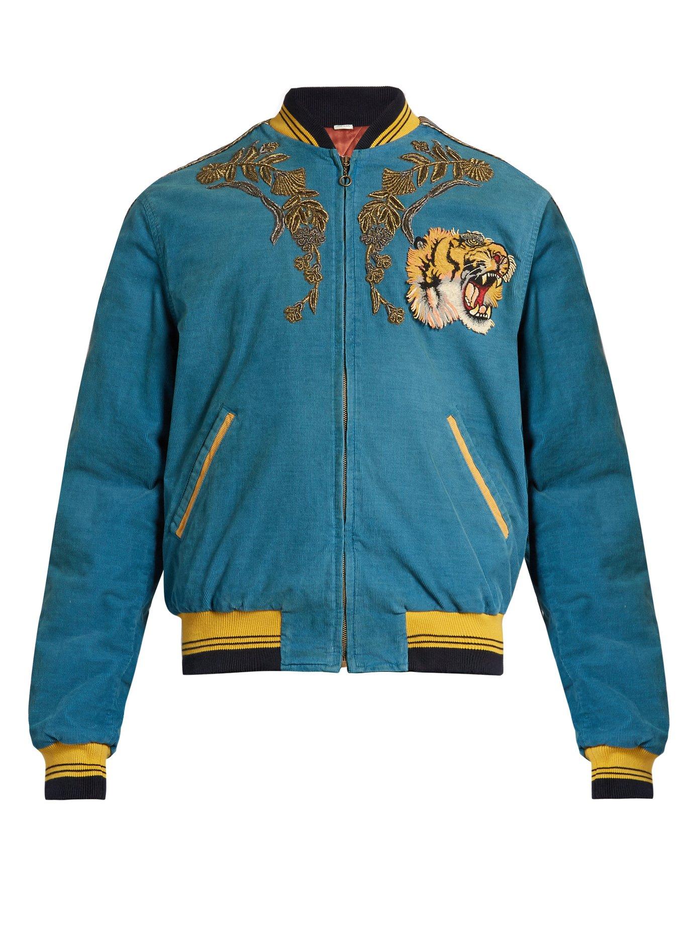 Detail Gucci Tiger Bomber Jacket Nomer 5