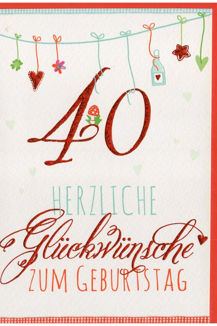 Plakat Zum 40 Geburtstag 25+ Koleksi Gambar