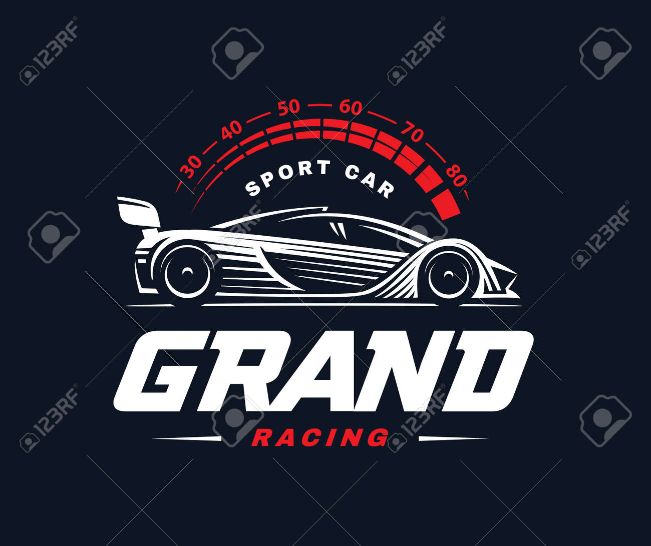 Detail Background Logo Racing Nomer 10